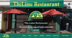 Desktop Screenshot of limerestaurant.com