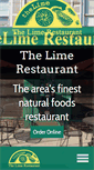 Mobile Screenshot of limerestaurant.com